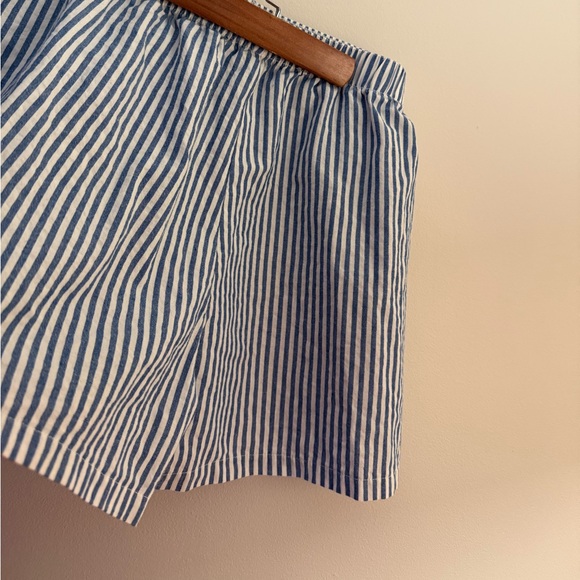 Anrabess Pinstripe Boxer PJ Women’s Casual Shorts - Picture 7 of 9